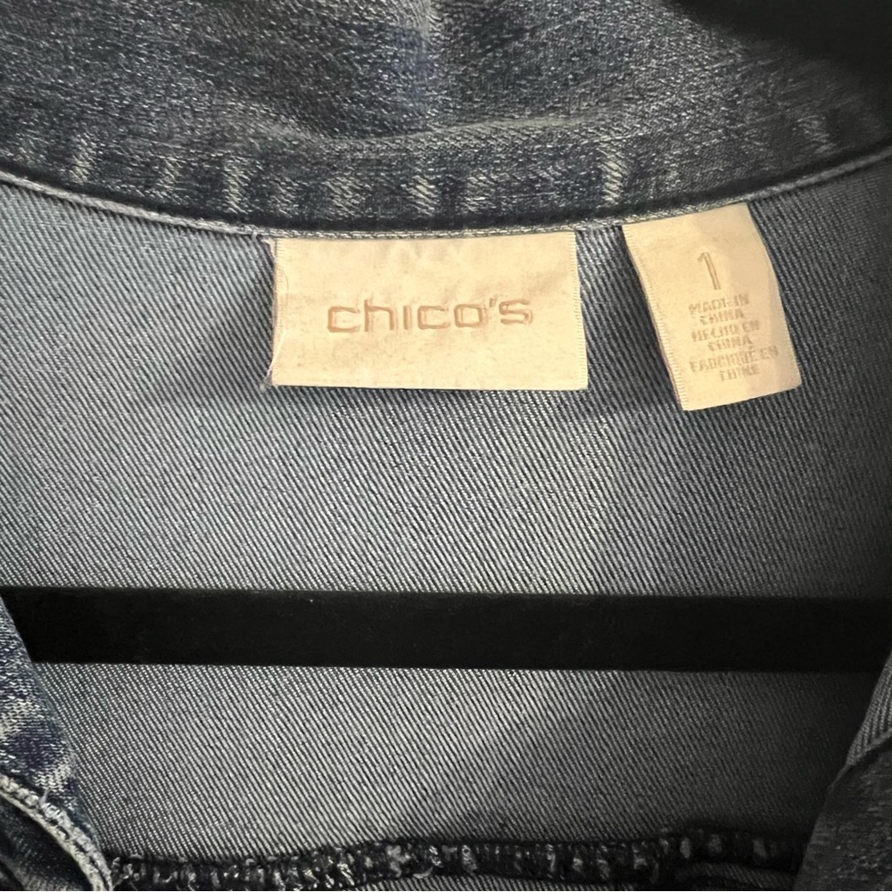 Chico’s Basic Denim Jacket - image 4